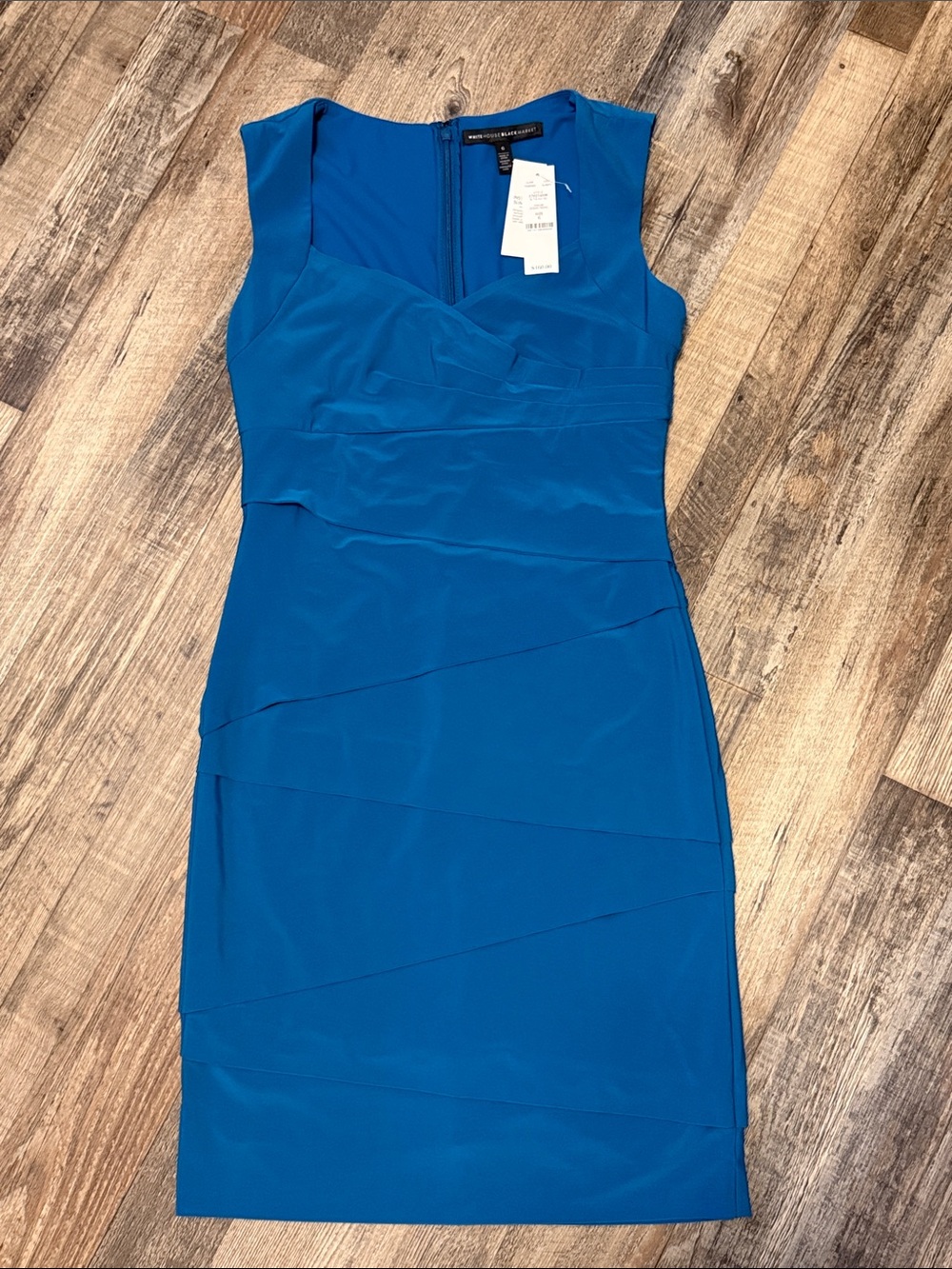 NWT White House Black Market Sleeveless Tank Knit Instant Slimming Dress Size 6
